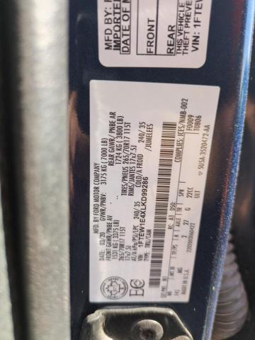 2020 FORD F150 SUPER 1FTEW1E4XLKD99286