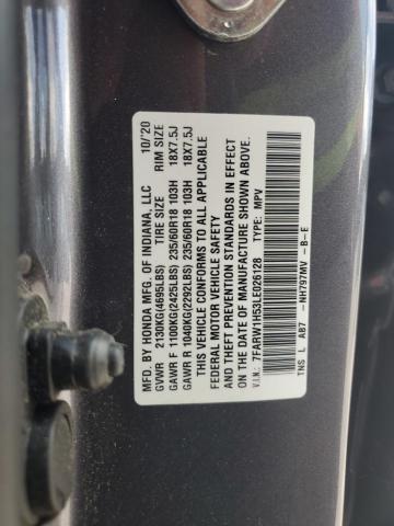 2020 HONDA CR-V EX 7FARW1H53LE026128