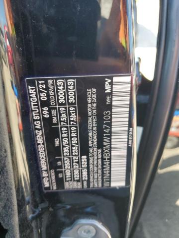 2021 MERCEDES-BENZ GLB 250 4M W1N4M4HBXMW147103
