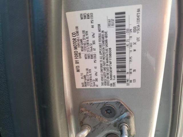 2015 FORD TRANSIT CO NM0GE9F74F1198008