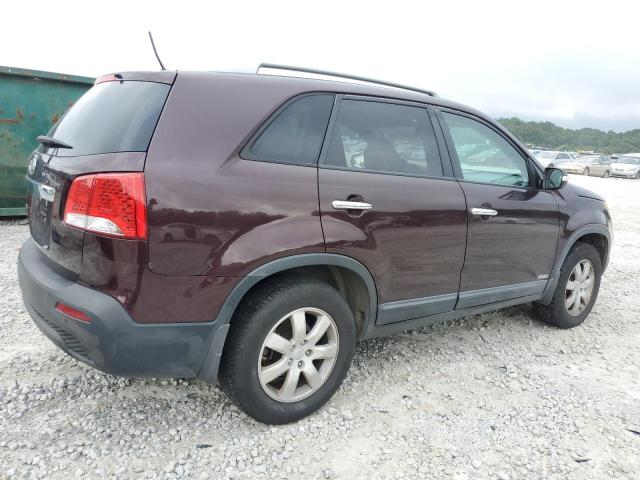 KIA SORENTO BA 2011 maroon 4dr spor gas 5XYKTCA13BG136080 photo #4