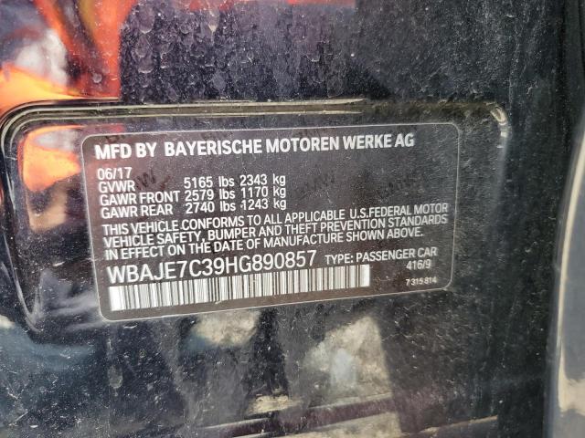 2017 BMW 540 XI WBAJE7C39HG890857