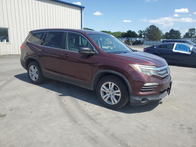 2016 HONDA PILOT LX 5FNYF6H10GB094989