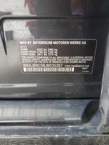 2018 BMW M550XI WBAJB9C58JB035267