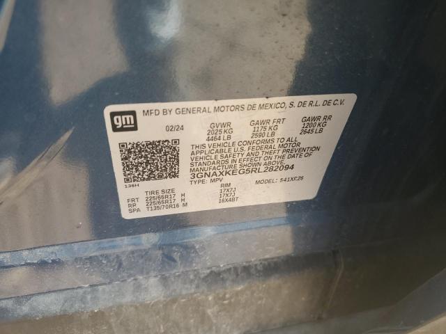 2024 CHEVROLET EQUINOX LT - 3GNAXKEG5RL282094