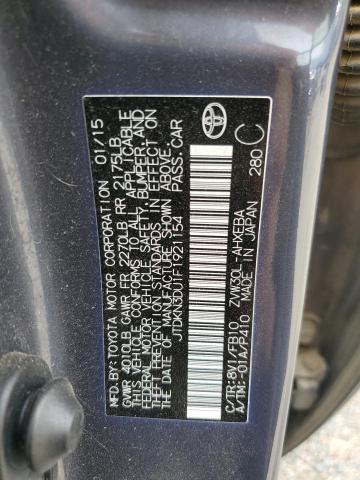 2015 TOYOTA PRIUS JTDKN3DU1F1921154