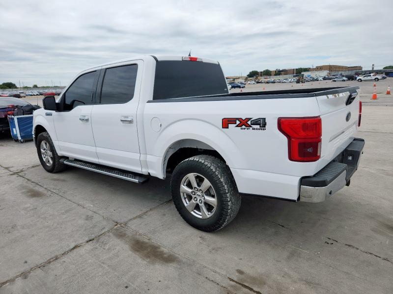 FORD F150 SUPER 2018 white  gas 1FTEW1E54JKC36073 photo #3