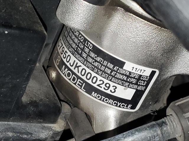 2018 HONDA GL1800 D JH2SC7950JK000293
