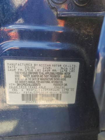 2020 NISSAN KICKS SV 3N1CP5CV4LL522573