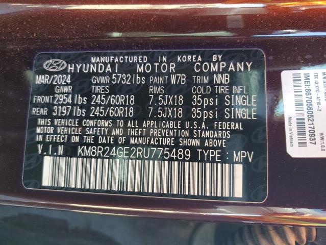 2024 HYUNDAI PALISADE S KM8R24GE2RU775489