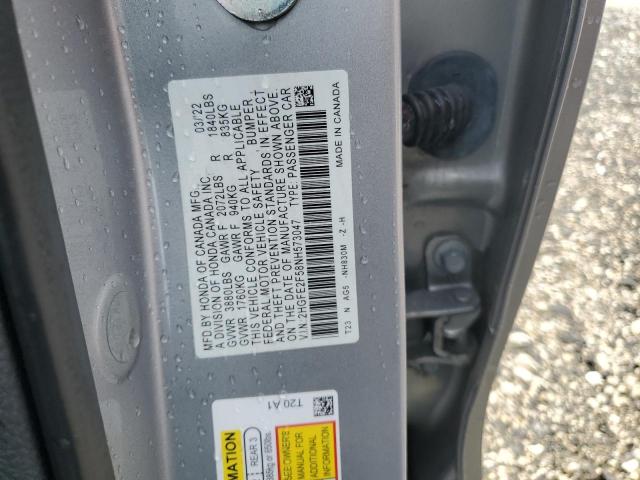 2022 HONDA CIVIC SPOR 2HGFE2F58NH573047