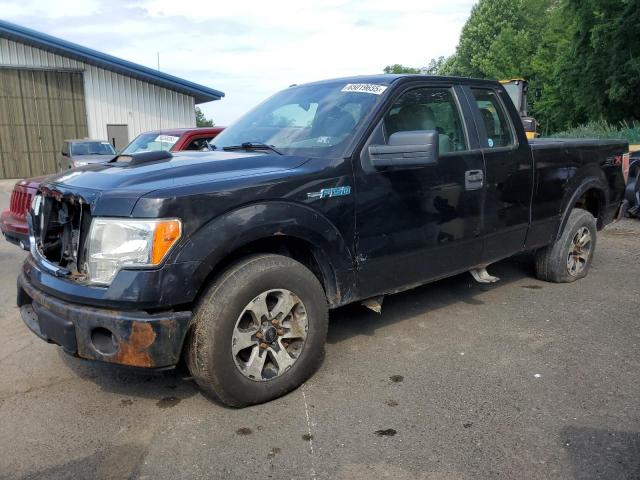 FORD F150 SUPER 2013 black 4dr ext flexible fuel 1FTFX1EF1DFA51731 photo #1