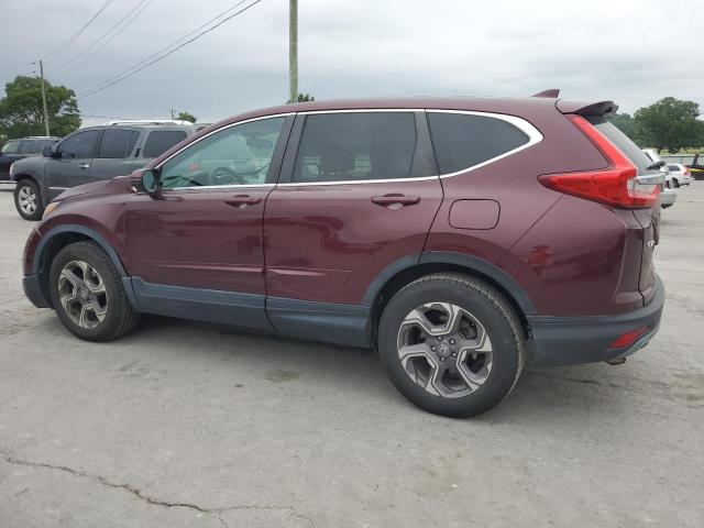 HONDA CR-V EX 2018 burgundy  gas 7FARW2H51JE104411 photo #3