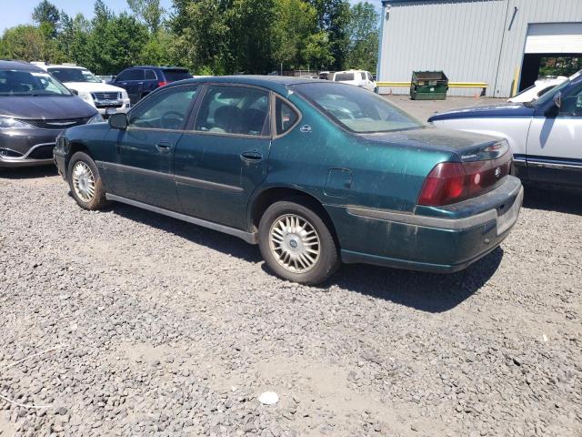 CHEVROLET IMPALA 2001 green  gas 2G1WF55E419320688 photo #3