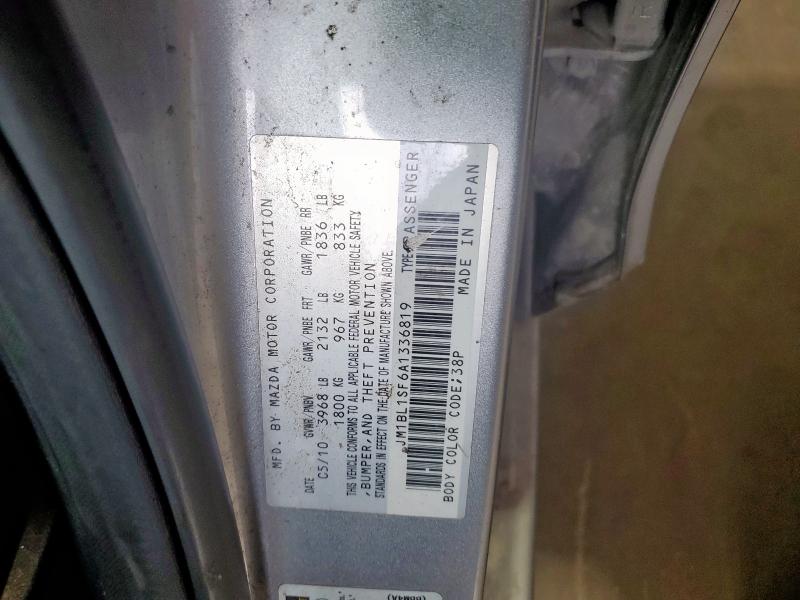 2010 MAZDA 3 I - JM1BL1SF6A1336819