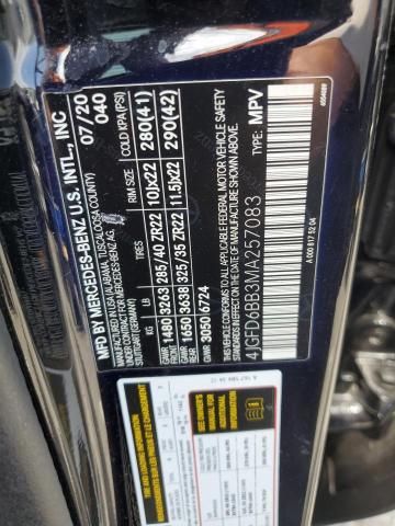 2021 MERCEDES-BENZ GLE COUPE - 4JGFD6BB3MA257083