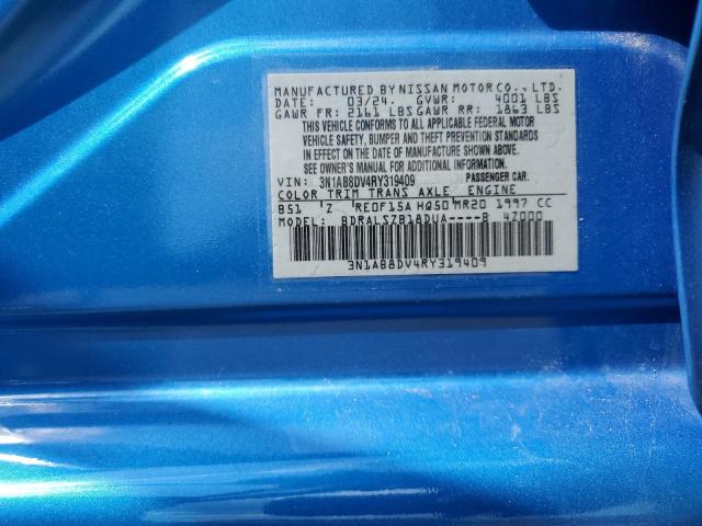 2024 NISSAN SENTRA SR - 3N1AB8DV4RY319409