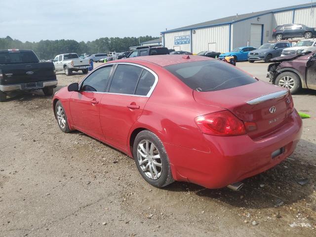 INFINITI G35 2008 red  gas JNKBV61E18M211251 photo #3