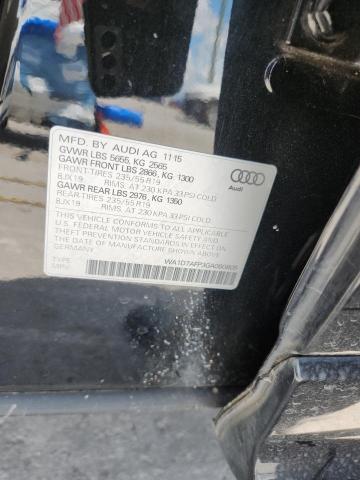 2016 AUDI Q5 PREMIUM WA1D7AFP3GA080805