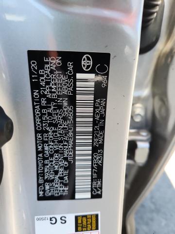 2021 TOYOTA COROLLA LE - JTDEPMAE8MJ154605