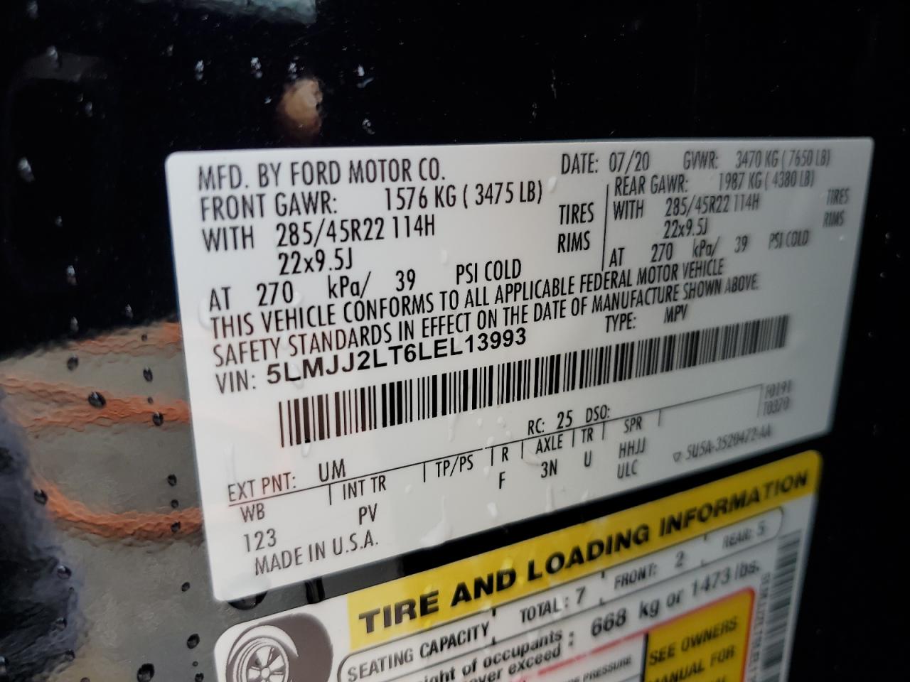 LINCOLN NAVIGATOR RESERVE