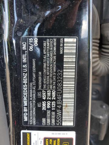 2015 MERCEDES-BENZ C 300 55SWF4JB4FU083232