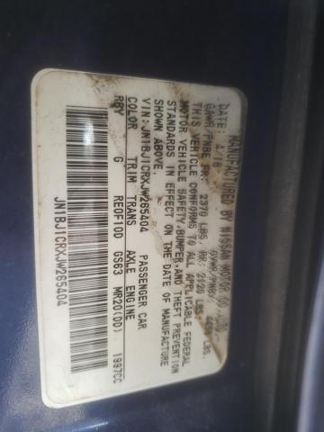 2018 NISSAN ROGUE SPOR JN1BJ1CRXJW265404
