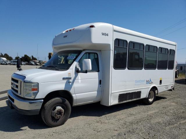 FORD ECONOLINE 2012 white cutaway gas 1FDEE3FL3CDA96094 photo #3