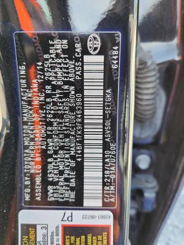 2015 TOYOTA CAMRY LE #3283864443