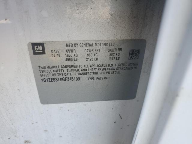 2016 CHEVROLET MALIBU LT - 1G1ZE5ST0GF345199