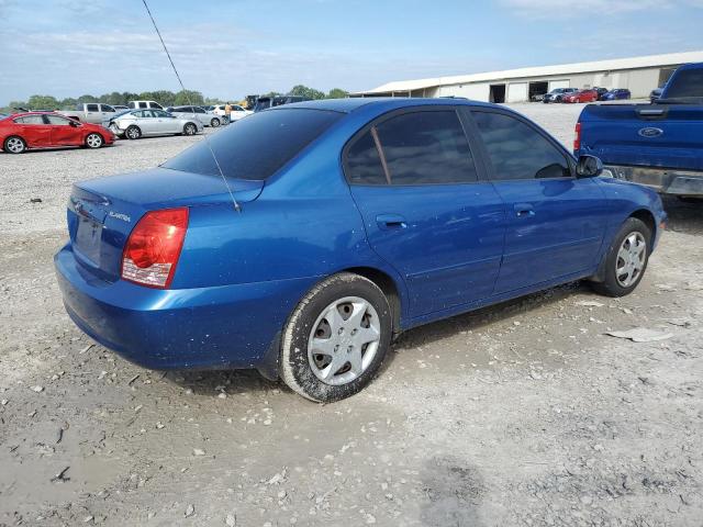 HYUNDAI ELANTRA GL 2006 blue sedan 4d gas KMHDN46D76U210984 photo #4