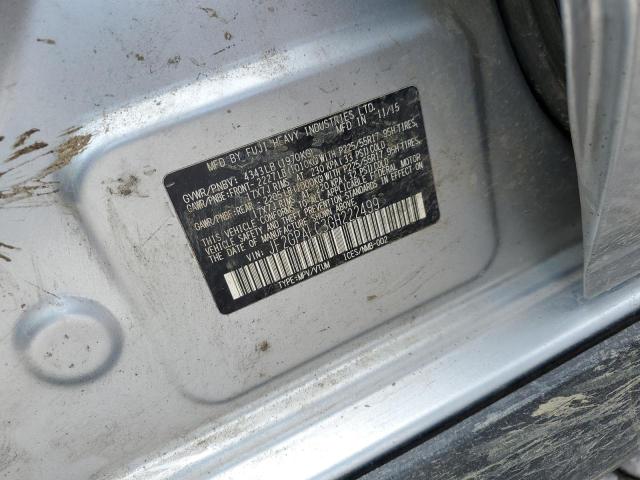 2016 SUBARU CROSSTREK JF2GPALC3GH222499