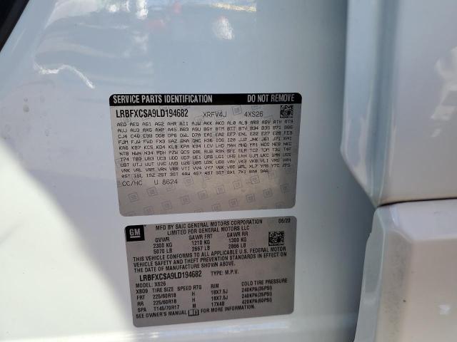 2020 BUICK ENVISION E LRBFXCSA9LD194682
