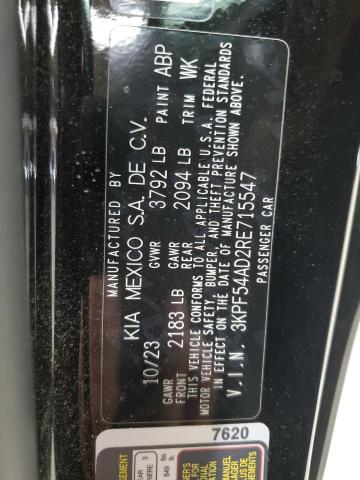 2024 KIA FORTE GT L - 3KPF54AD2RE715547