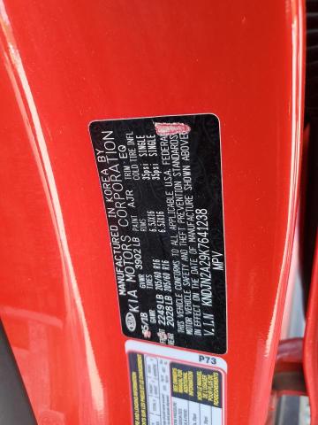 2019 KIA SOUL KNDJN2A29K7641238