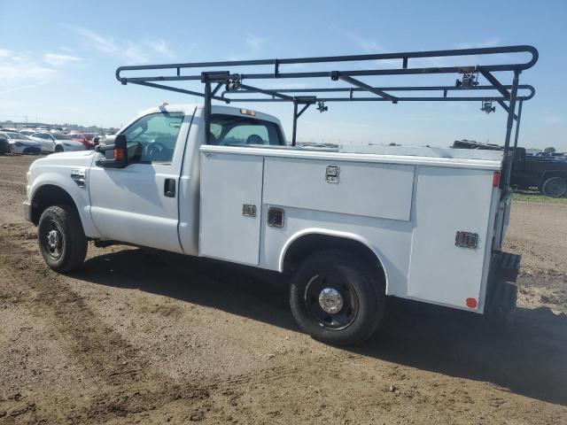 FORD F250 SUPER 2008 white pickup gas 1FDNF21528EB95619 photo #3
