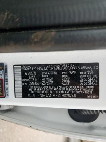 2022 HYUNDAI TUCSON SE - 5NMJACAE1NH028748