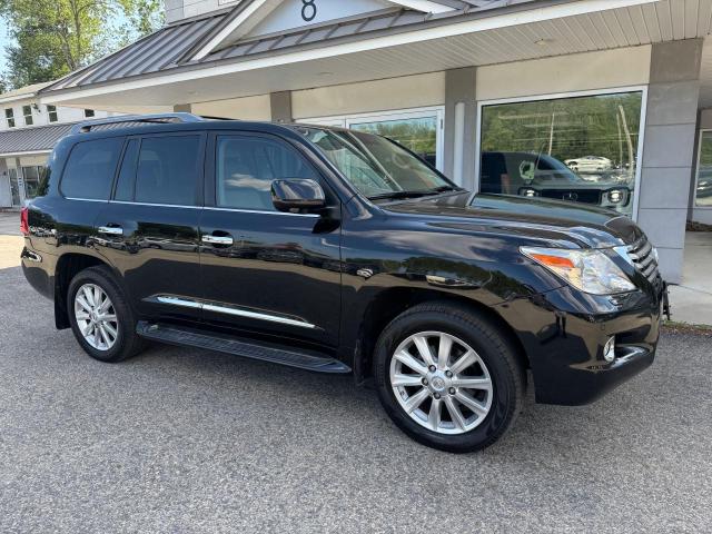 LEXUS LX 570 2009 black 4dr spor gas JTJHY00WX94032408 photo #1
