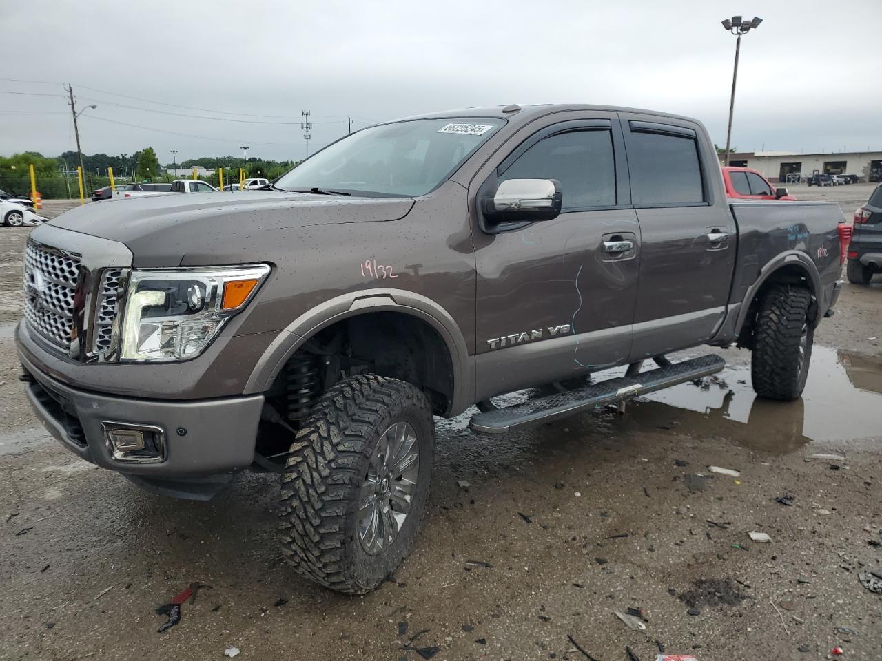 Lot #3256493685 2018 NISSAN TITAN SV