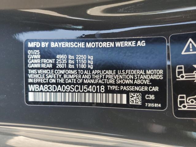 2025 BMW M440XI WBA83DA09SCU54018