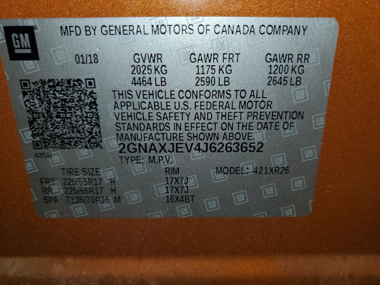 CHEVROLET EQUINOX LT