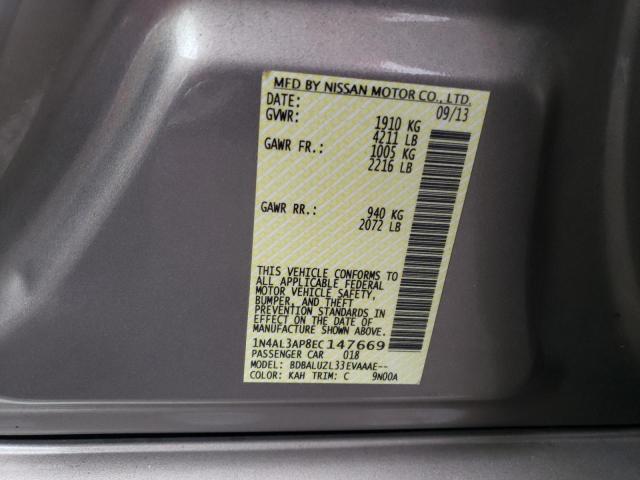 2014 NISSAN ALTIMA 2.5 - 1N4AL3AP8EC147669