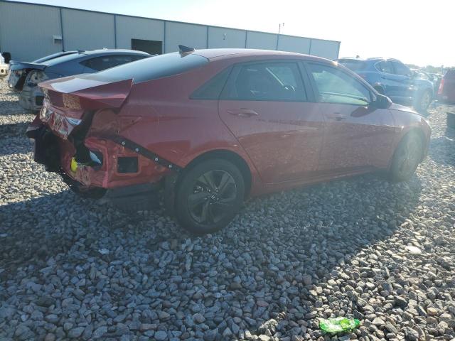 HYUNDAI ELANTRA BL 2022 red  hybrid engine KMHLM4AJ9NU030397 photo #4