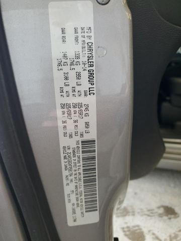 2015 DODGE GRAND CARA 2C4RDGBGXFR581794