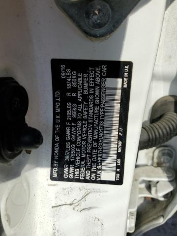 2017 HONDA CIVIC LX SHHFK7H2XHU401733