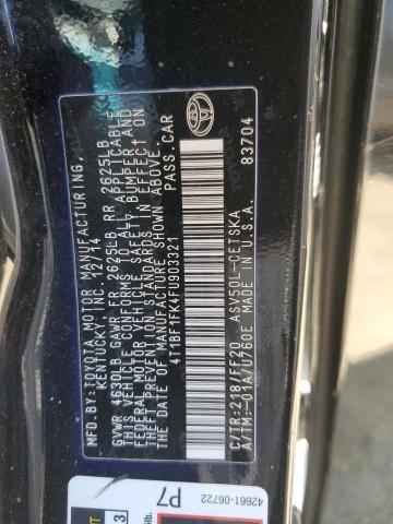2015 TOYOTA CAMRY LE - 4T1BF1FK4FU903321