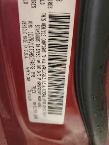 2010 DODGE RAM 1500 - 1D7RV1CT5AS174078