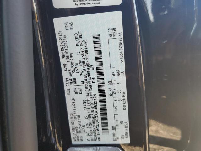 2019 FORD ESCAPE SE - 1FMCU0GDXKUB22124