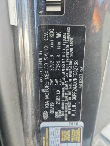2019 KIA FORTE FE - 3KPF24AD7KE082798