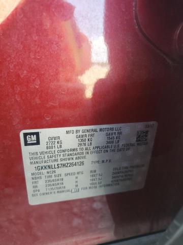 2017 GMC ACADIA SLE - 1GKKNLLS7HZ264126